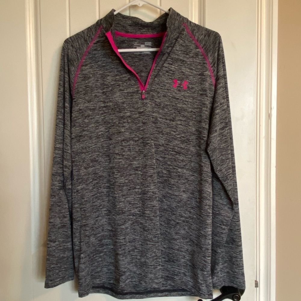 Under Armour Mens Small 1/4 ZIP Shirt